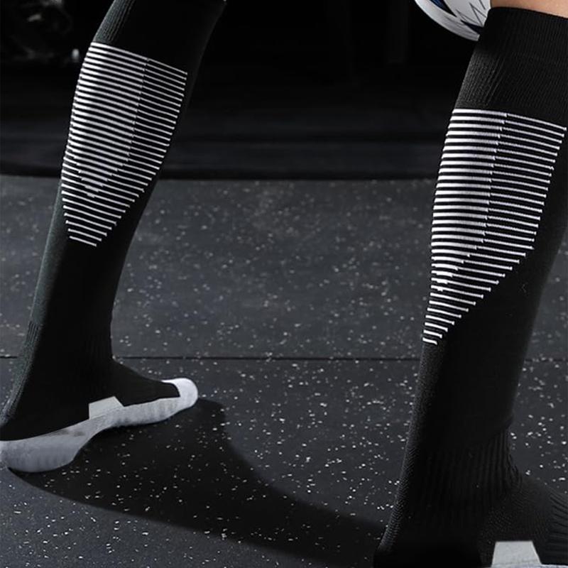 1 Pairs long Soccer Socks Sport Knee High Socks Compression Athletic Socks Athletic Football Socks for Adult Teens 6