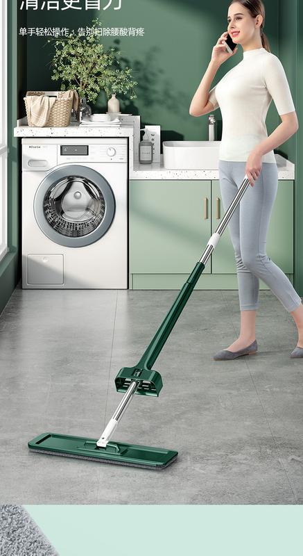 Product Introduction of Flat Mop Household Disposable Mop Bucket New Hand-Free Lazy Mop Mop Floor Mopping Gadget 6