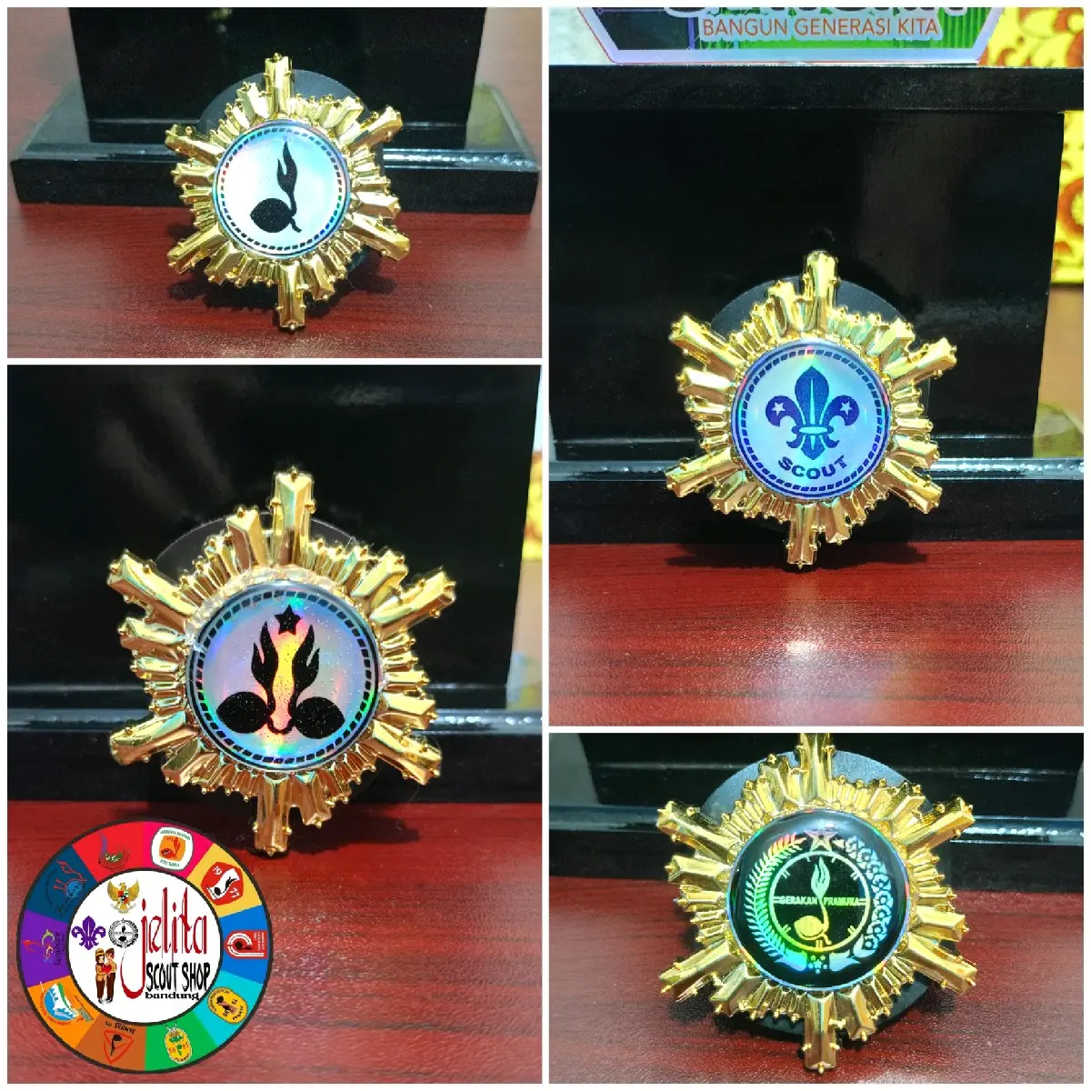 Ring kacu kalep pramuka MATAHARI TERBARU