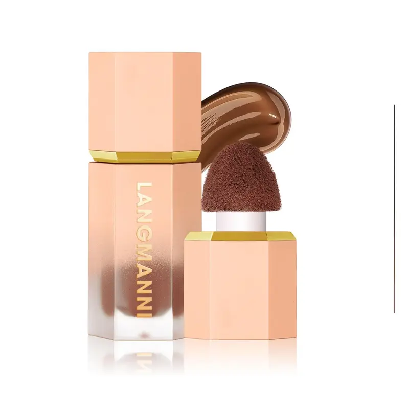 Liquid Contouring Bronzer, Summer Liquid Contour Stick, Long Lasting Face Foundation Contour Cream for Vanity Makeup Desk, Easy to Blend, Face Makeup Product, Cosmetic Gifts for Girls & Women, Fall Essentials, Glamour Makeup 7