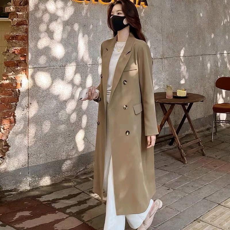 Áo Blazer dáng dài dày dặn hàng nhập Quảng Châu 2