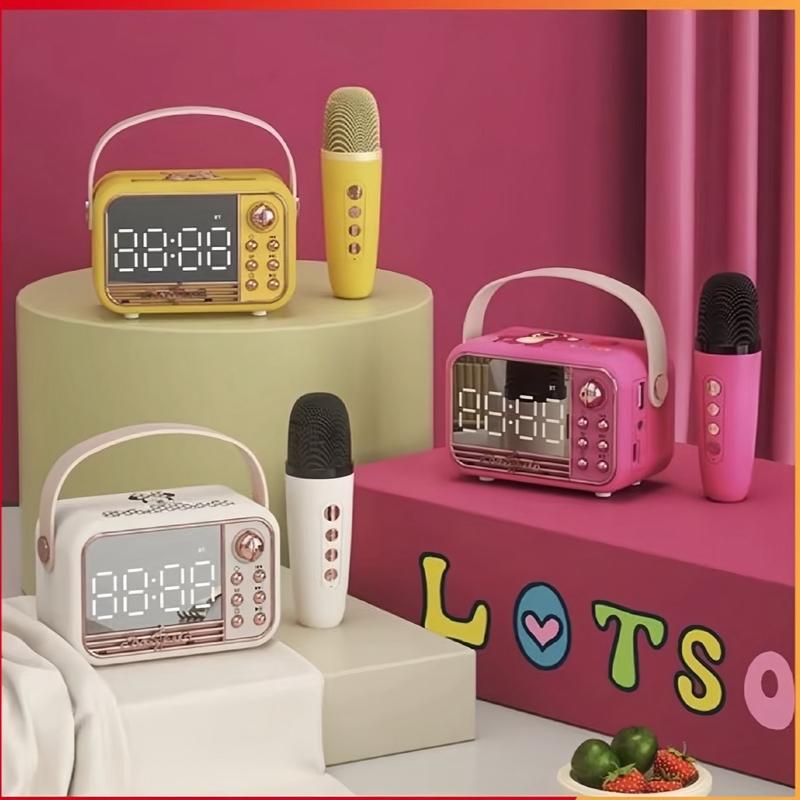  Loa bluetooth Disney mini (bản cao cấp) có đồng hồ 2 Phong Cách bass Mạnh Đa Giai Điệu Chính Hãng Nghe Nhạc Củ Loa