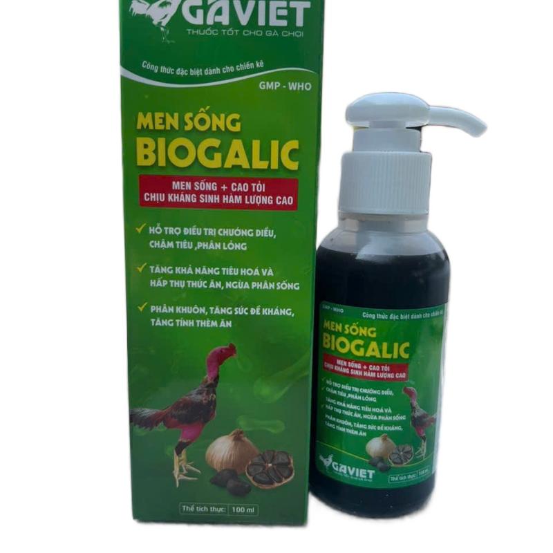 Men sống cao tỏi BIOGALIC dung dịch uống 100ml