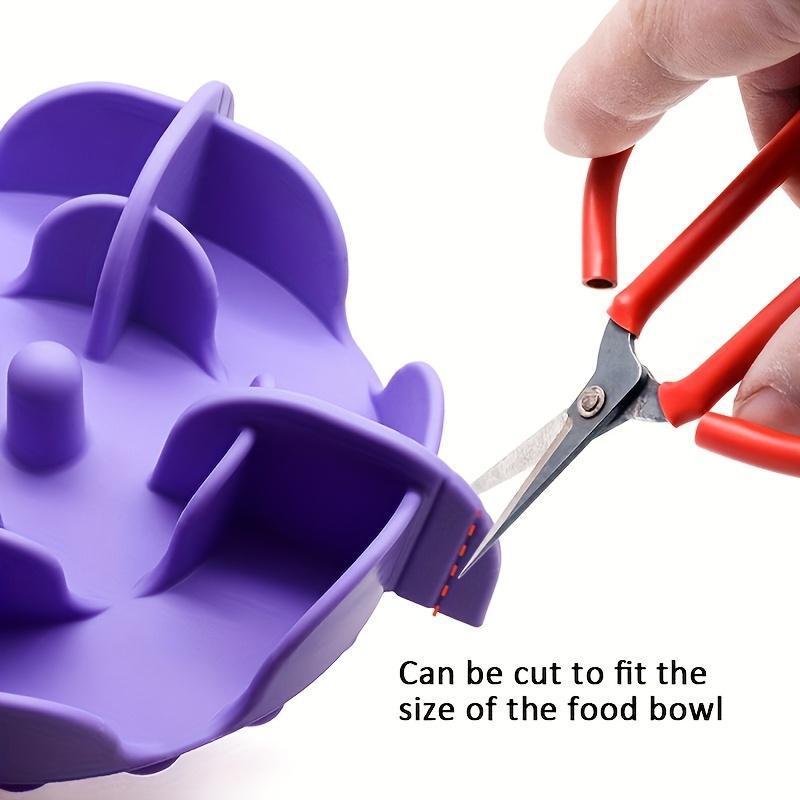 Slow Feeder Dog Bowl Insert, 1 Count Anti-choking Puzzle Dog Food Bowl, 2-in-1 Puppy Slow Feeder Bowl for Fast Eater, Dog Dishes to Slow Down Eating 2