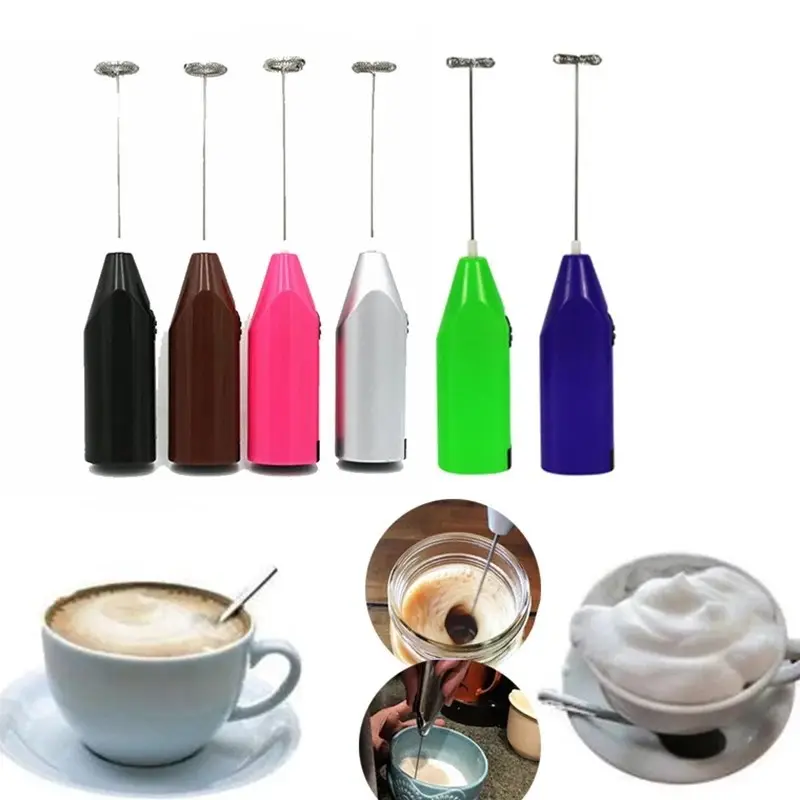 Promo HAND MIXER MINI MILK FROTHER PENGADUK TELUR MINUMAN DALGONA COFFEE KOPI PENGOCOK ELEKTRIK FOAM BUIH Terlarisss 4