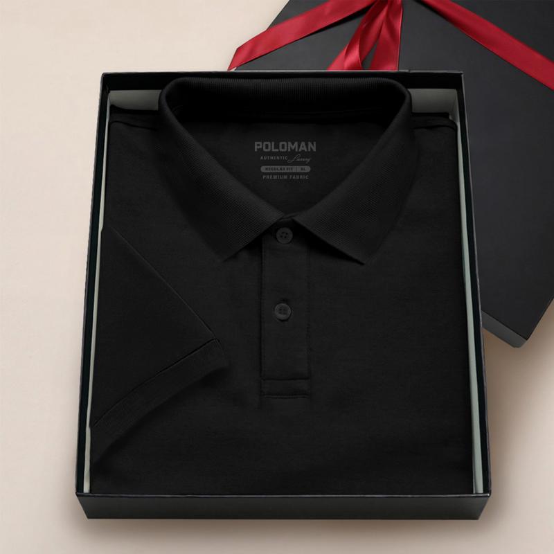 Áo Phông Polo trơn nam cổ bẻ BASIC CVC vải cá sấu sang trọng, lịch lãm, thoáng mát Menswear Ngắn Tay 3