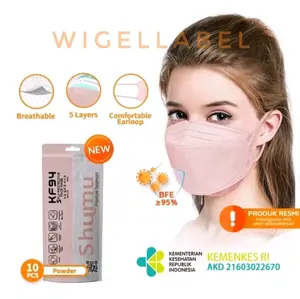 MASKER KF94 SHUMU 5PLY ISI 10PCS EAR LOOP