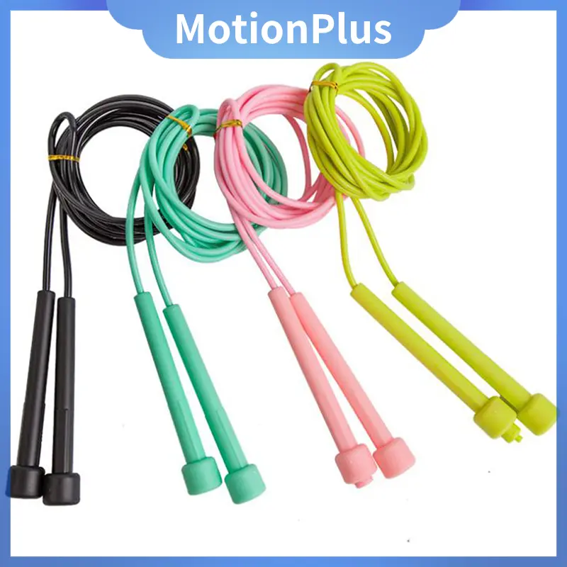 Dây Nhảy Tốc Độ, Dành Cho Trẻ Em, Chất Liệu PVC, Dây Nhảy, Có Thể Điều Chỉnh, Thiết Bị Tập Thể Dục, 1 Cái Bi Đồng