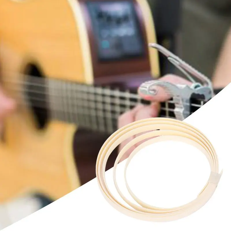 Dải trang trí viền đàn guitar, Vật liệu làm đàn ghi ta, Vật liệu dải trang trí, Làm bằng ABS, W0U4 6