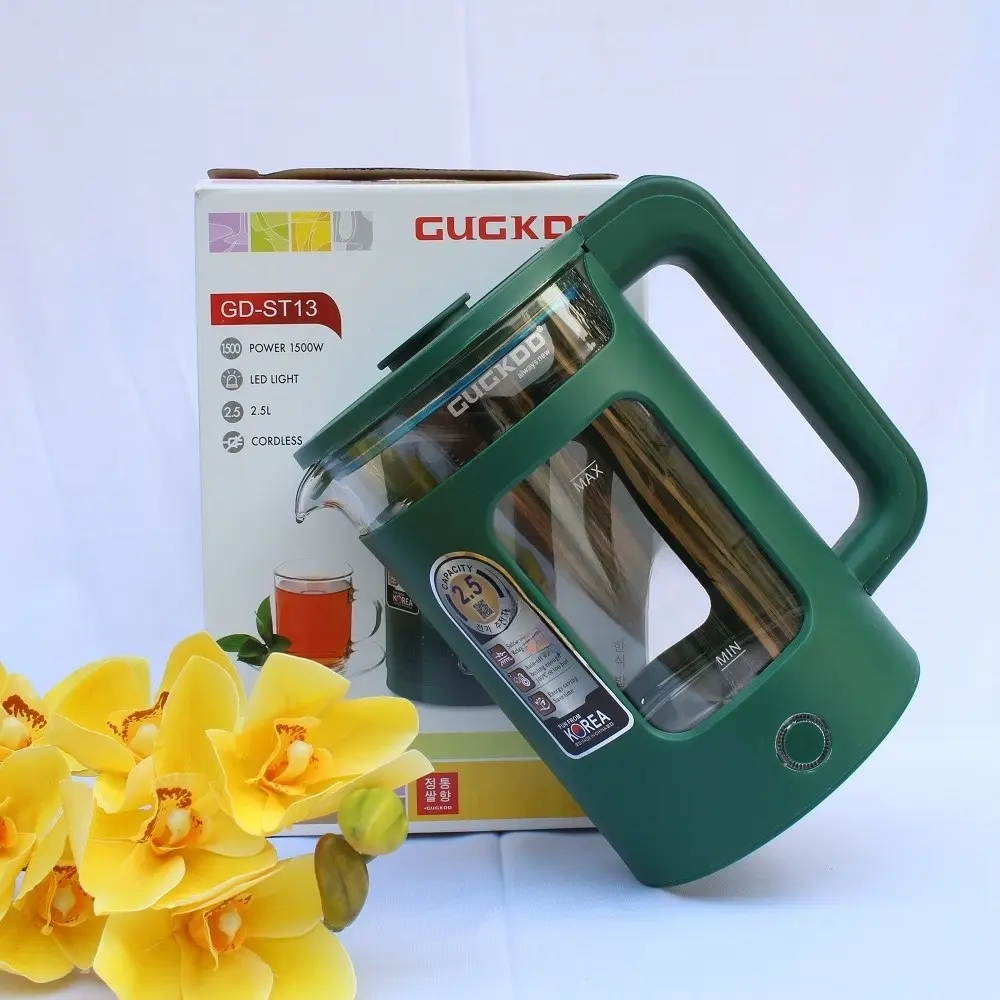 Ấm siêu tốc, bình đun nước siêu tốc 2.5L inox tốt cho sức khỏe người sử dụng, tiết kiệm điện
