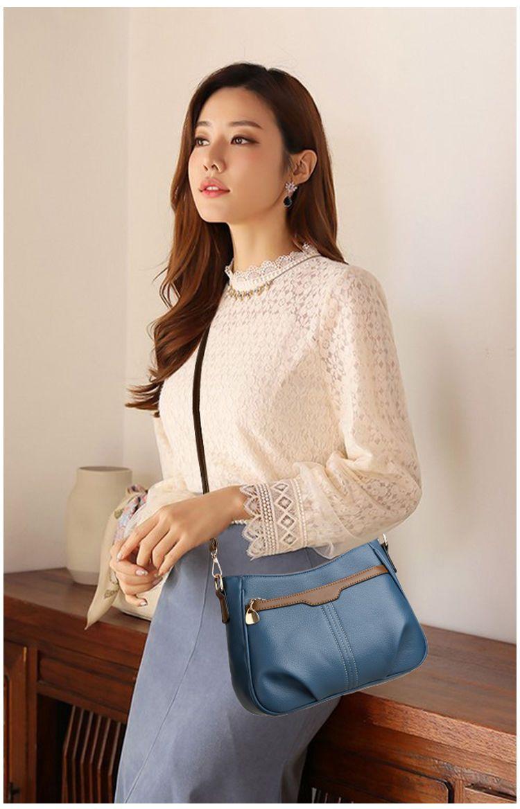 Product Introduction of Beg Wanita, Bergaya dan Serba guna, Tekstur Berkualiti Tinggi, Beg Ibu Pertengahan Umur, Fesyen, Beg Bahu Tunggal, Beg Silang, 2025 Ketibaan Baru, Promosi dan Jualan Penghabisan Bags Crossbody Selempang rina selempang pink bag kait tas ponsel 15