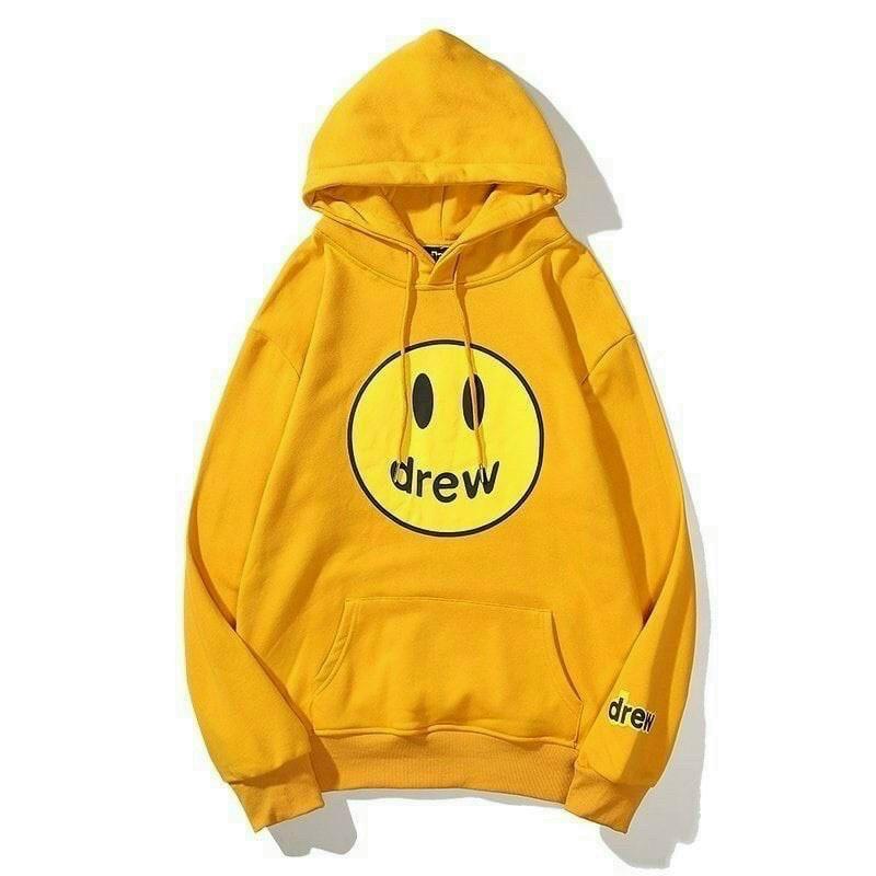 Áo Khoác Hoodie Cặp Nam Nữ In Mặt Cười Drew Cá Tính Trẻ- Phong Cách Người Việt 2023 1