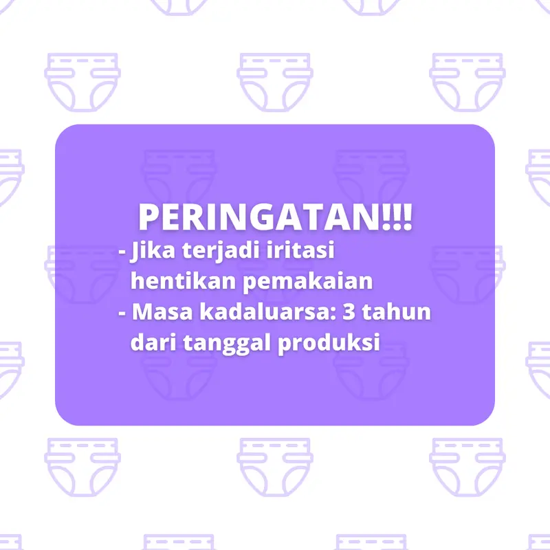 [Juragan Popok] [50 PCS] BABY DIAPERS/PEMPERS HANUKA PANTS 5
