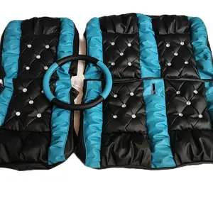 Sarung Jok Mobil PIC UP Model Sofa KANCING Nyaman Sesuaikan Warna & Model Cocok Untuk Mobil Anda Bonus Sarung Setir