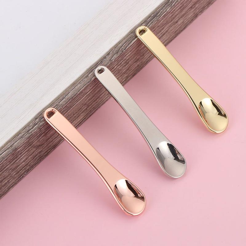 Product Introduction of Eye Cream Spoon Facial Cosmetic Skincare Beauty Scoop Metal Cosmetic Reusable Scoop Mini Spoon 11