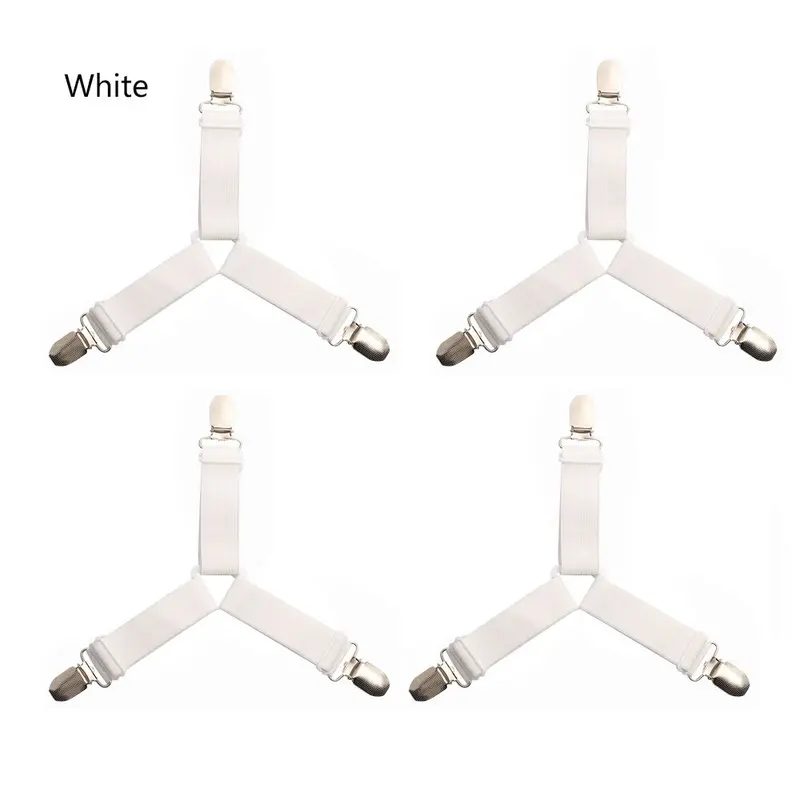 Penjepit Ujung Sprei Kasur Bed Sheet Clip Holder 4 PCS / 1 Set Isi 4 Pcs Pengait Sprei Kasur / Pengait Sudut Sprei / Penjepit Sprei Kasur / Jepitan Sprei / PENGAIT SPREI KASUR 1 set isi 4 /JEPITAN UJUNG KASUR 4pcs 3