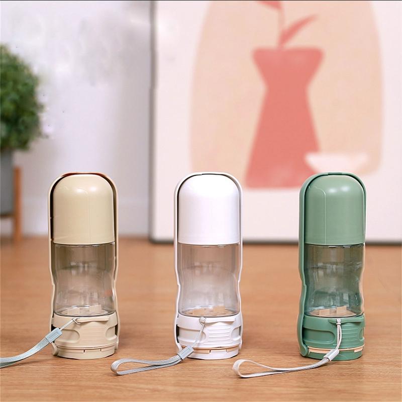 Product Introduction of Practical Pet Outdoor Water & Feeding Container Dog Leakprevent Drink Bottle Water Dispenser for Camping Walking 32