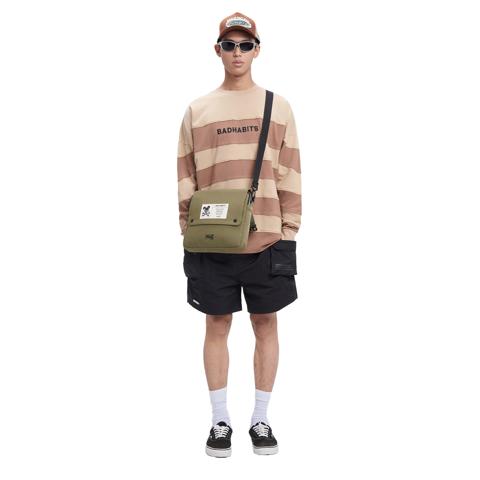 Áo Thun Tay Dài Unisex "RAW" STRIPE - BAD HABITS