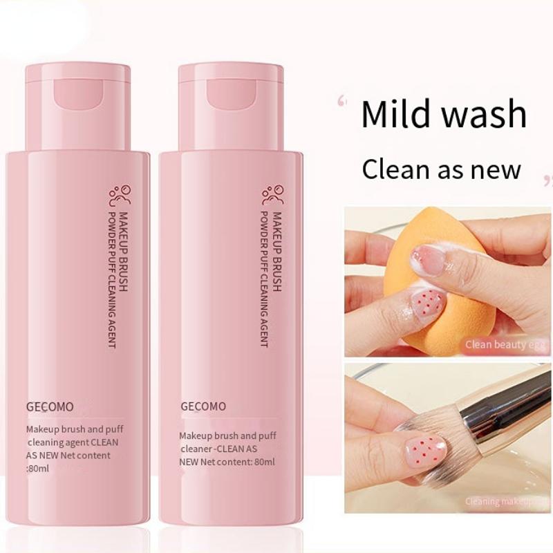 Puff Cleaning Solution Makeup Professional Cleaner Blush Tool - TikTok ...