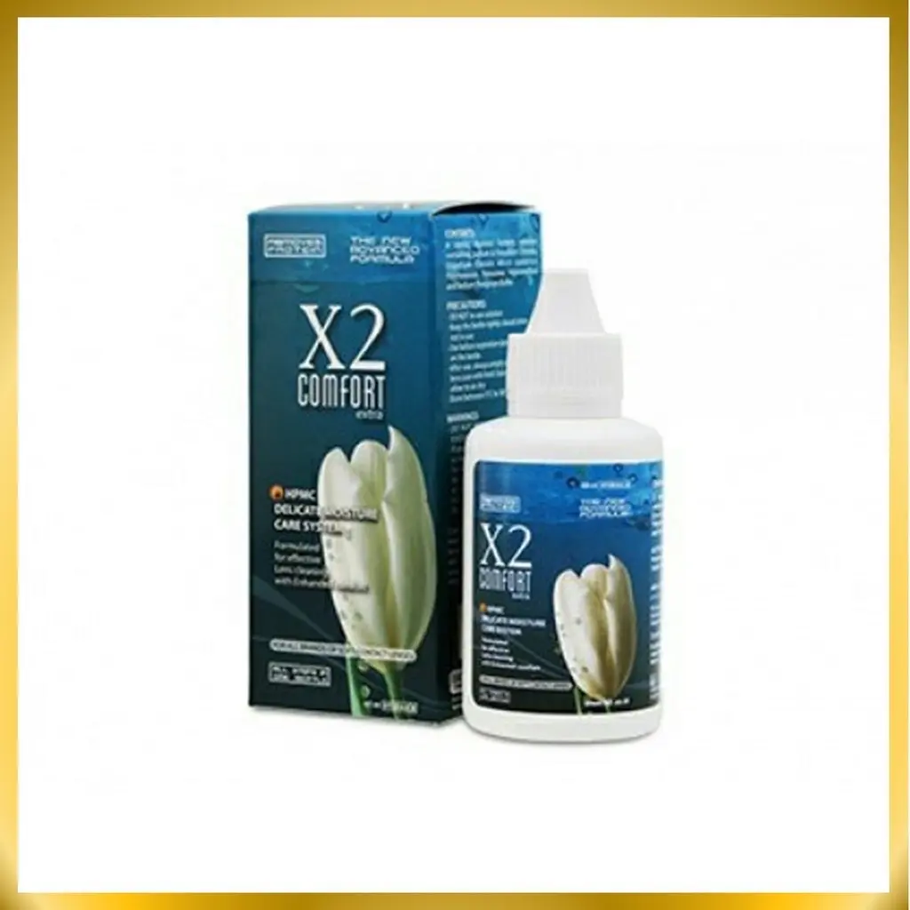 {BISA COD} CAIRAN SOFTLENS X2 60ML [ Exp 04/2025 ] / X2 COMFORT 60 ML