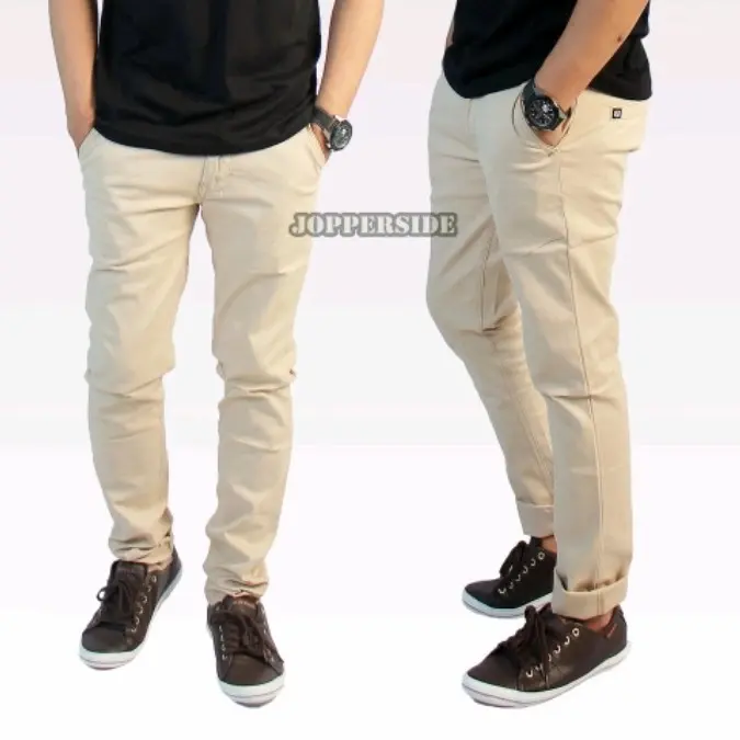 PROMO 100rb 3pcs celana chinos panjang pria original 1
