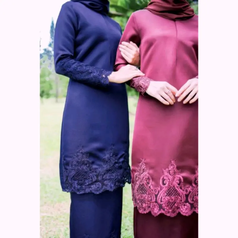 Baju kurung melayu renda Wanita 0