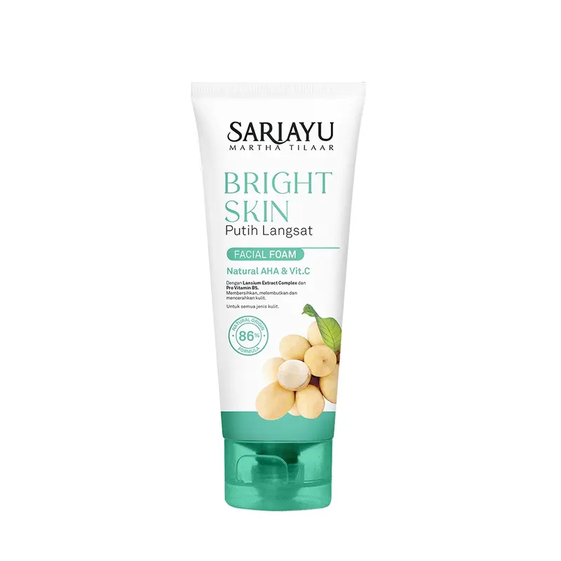 Sariayu Bright Skin Putih Langsat Facial Foam 75 ml 1