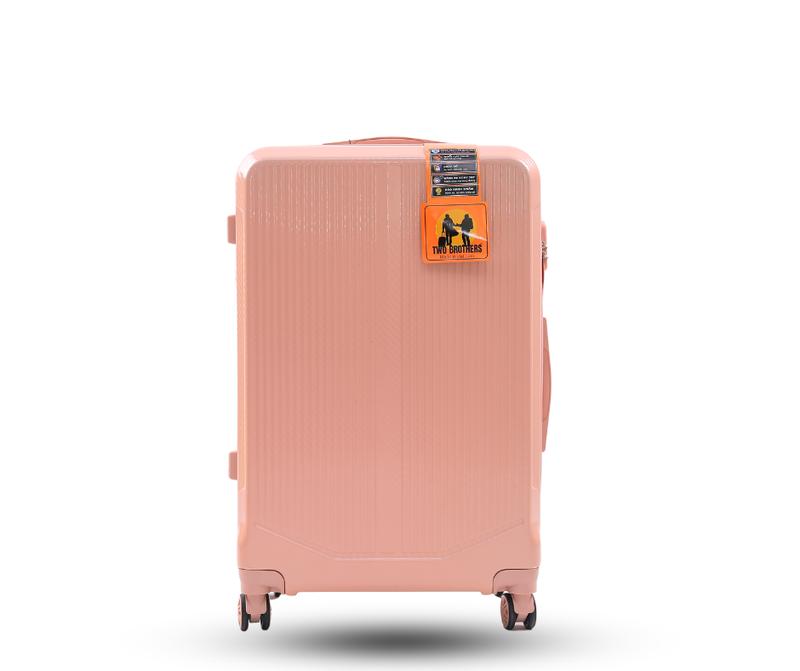 Vali Du Lịch Two Brothers C621 Cao Cấp Size 20/24/28 hợp kim PC/ABS bền đẹp chắc chắn giá hợp lý - Tặng bọc vali + tag vali + miếng dán stickenh Xe Quay 360 Độ + Trọng lượng nhẹ + Bảo Hành 5 Năm xám bạc nhiều ngăn vali 4 bánh xoay 360 chống trộm vali