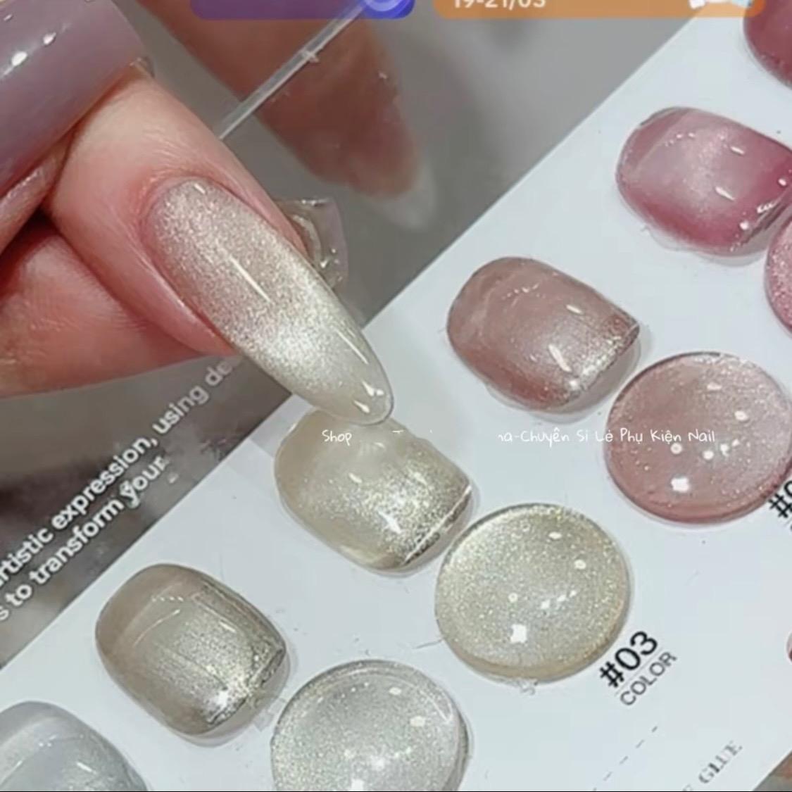 [Chai Lẻ] Sơn Mắt Mèo Ánh Trăng Pha Lê VENDEENI Làm Nail - Cao Cấp, Siêu Sáng, Chai Lẻ 15ml, Bán Lẻ