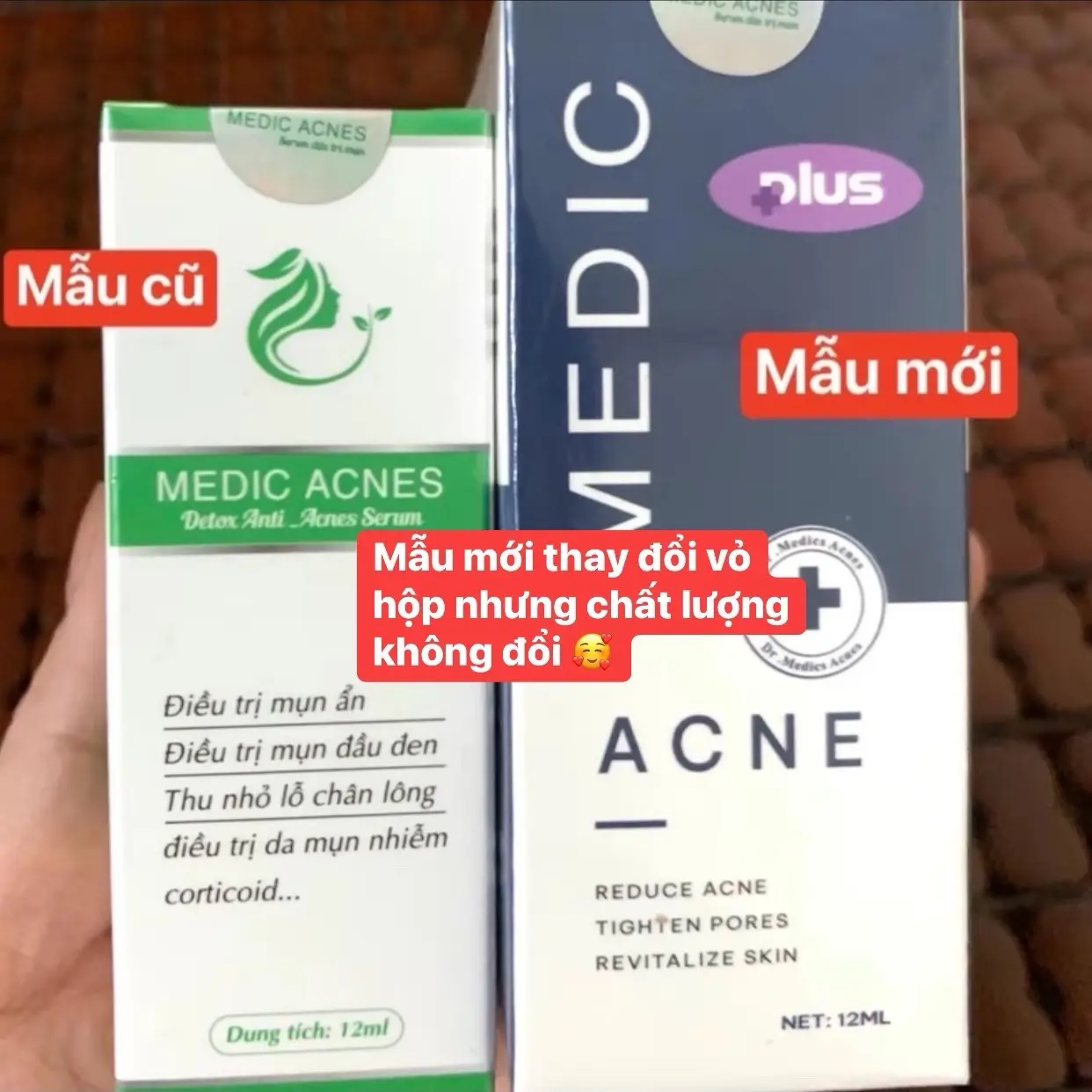 Serum trị mụn midics đánh bay các loại mụn