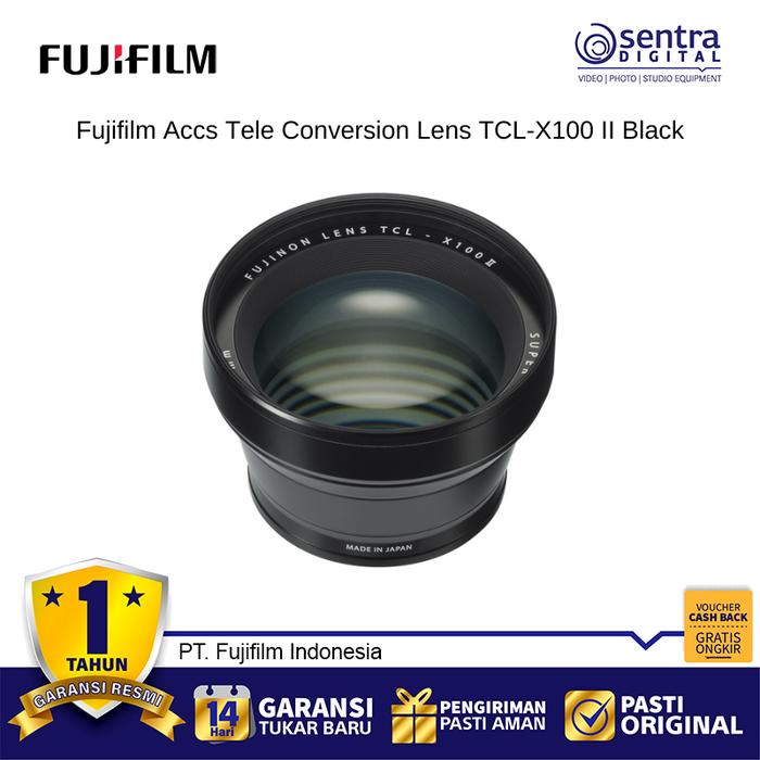 Gambar FUJIFILM Lensa Tele Conversion Black TCL-X100 II dari Sentra Digital Kota Surabaya Tokopedia