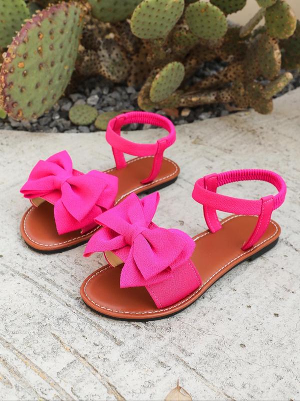 Women's Fashionable Butterfly Decorated Slingback Sandals, Casual Boho Style Flat Sandals for Summer, Lightweight Breathable Comfortable Shoes for Daily Wear, Girl 6