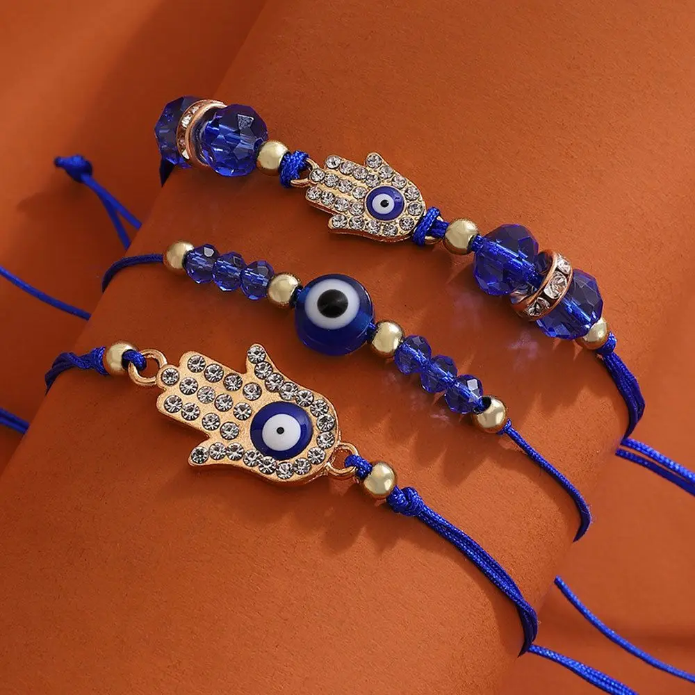 Couple Bracelet Good-looking Turkish Eye Bracelet National Fashion Handmade Woven Hand Strap Bracelet Female Gift
