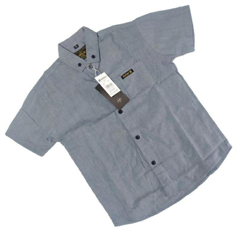 Product Introduction of Kemeja anak Laki laki lengan pendek usia 2~7 tahun Katun 0