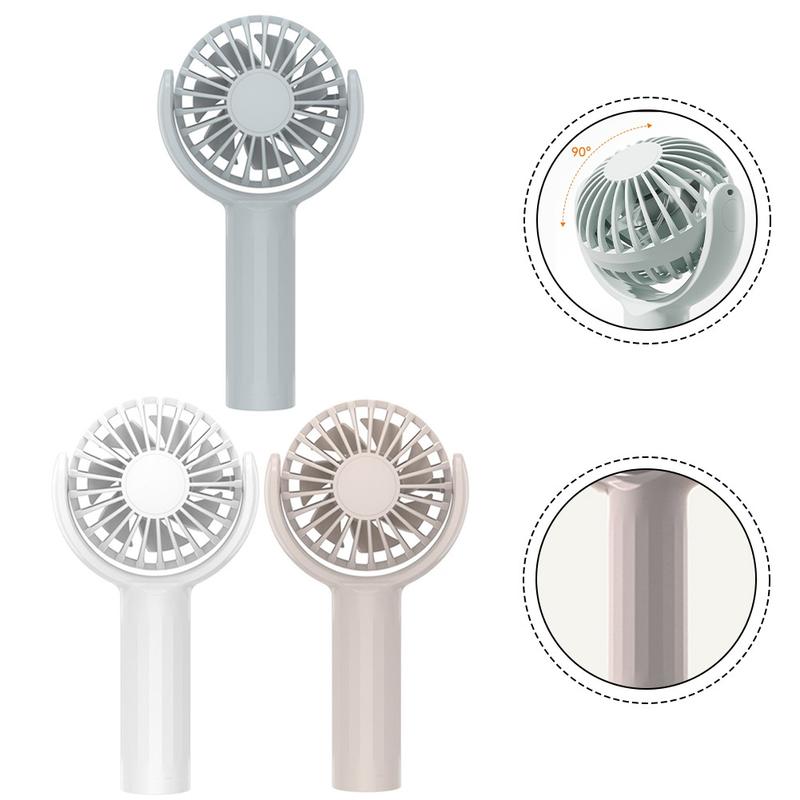 Portable handheld small fan, 3 speeds USB adjustable angle mini ...