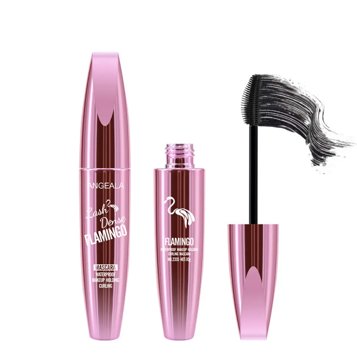 Mascara ANGEALA 3D FLAMINGO chống thấm nước lâu trôi làm dày mi