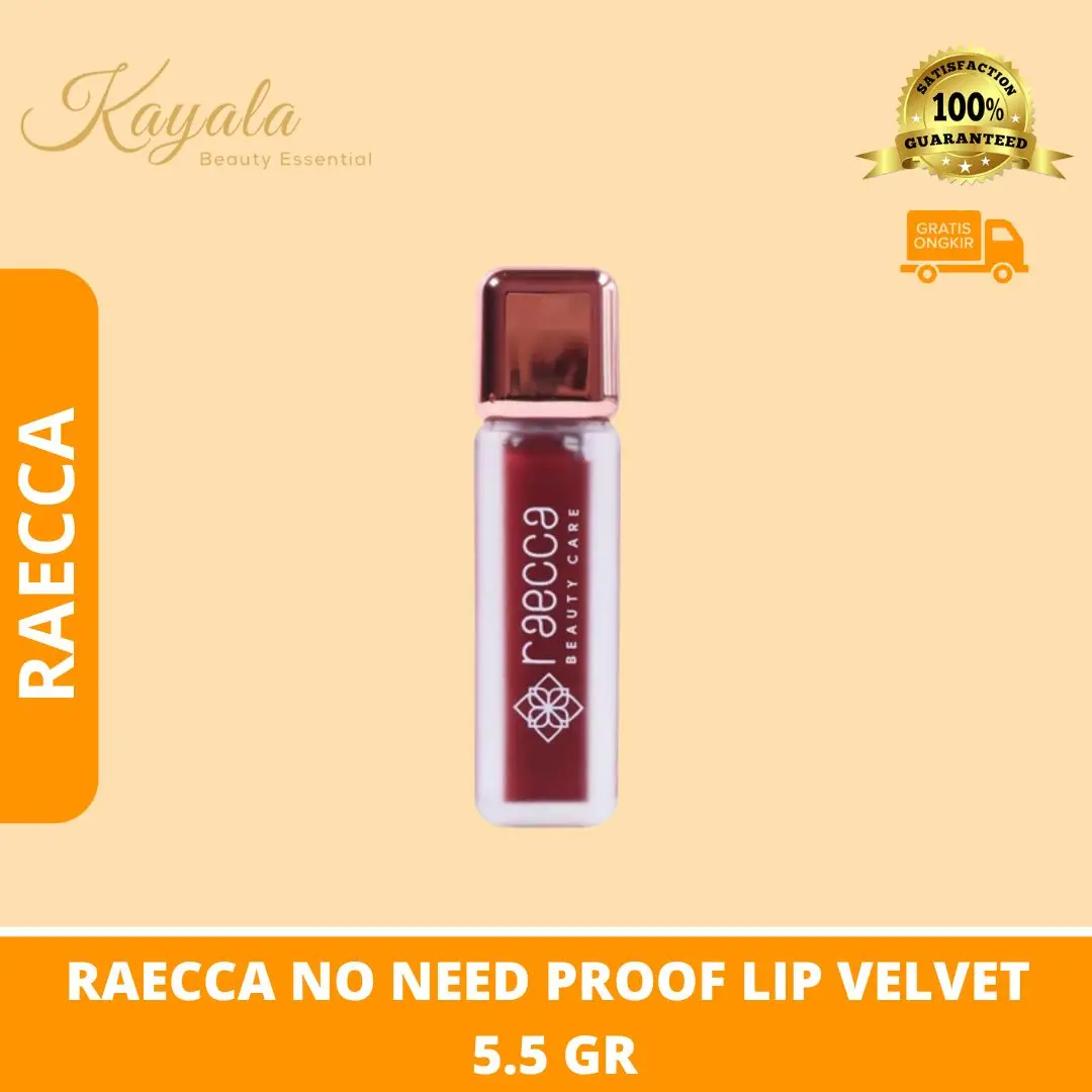 RAECCA NO NEED PROOF LIP VELVET 5.5 GR
