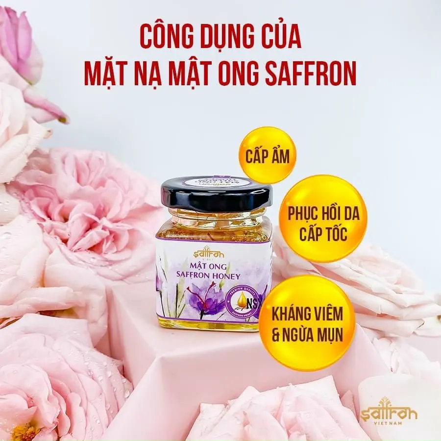 mật ong saffron thương hiệu saffron Việt Nam