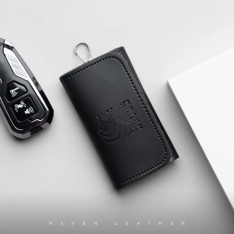Reven Leather Gantungan Kunci Dompet Stnk Mobil Motor 1