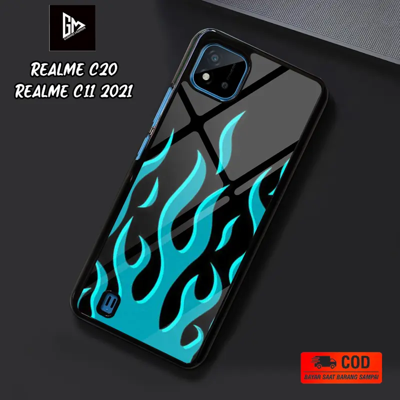 Case Kilau Glossy R*ALME C20 - C11 2021  Terbaru Fashion Casing API - Pelindung Hp Hardcase Softcase Temrurah bisa COD 3