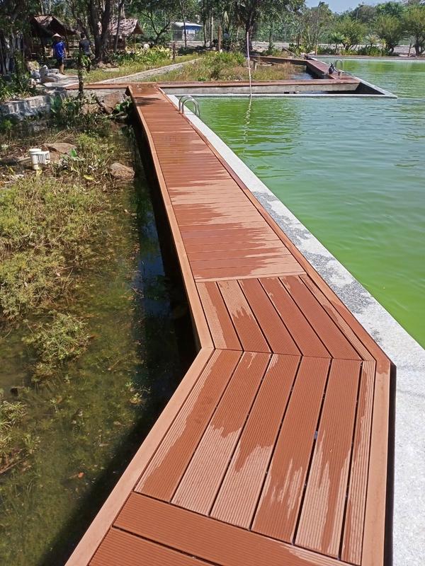 Sàn Gỗ Ngoài Trời AWOOD AD140x24 - Vật liệu trang trí ngoại thất hiện đại 1