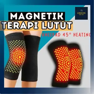 Sabuk Terapi Pemanas Lutut Sepasang Sabuk Terapi Lutut Nyeri Sendi Sarung Lutut Penghangat Kaki Knee Pads  Alat Deker Terapi Lutut Therapy Punggung