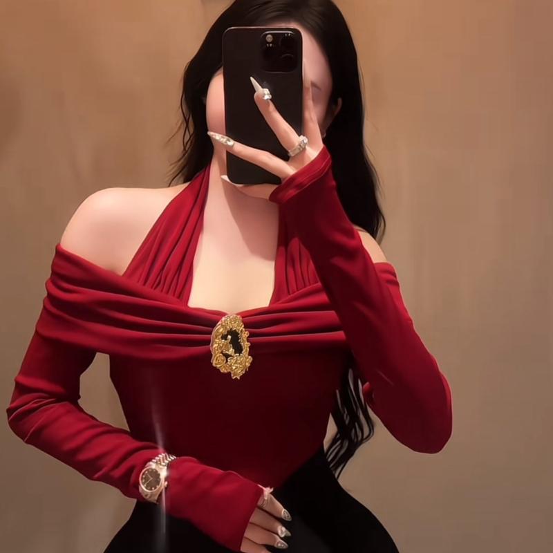 NGOCBICH - ÁO TRỄ VAI CỔ YẾM KÈM TAG CÀI ÁO 04 TK