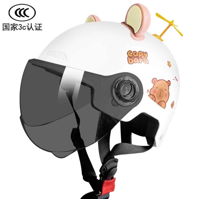 Mũ bảo hiểm trẻ em, Tiêu chuẩn quốc gia 3C được chứng nhận, dành cho bé trai và bé gái từ 2-15 tuổi, Thích hợp cho tất cả các mùa, Mũ bảo hiểm xe đạp Điện mũ bảo hiểm an toàn dễ thương mùa hè, được bán tại cửa hàng vào năm 2025 3