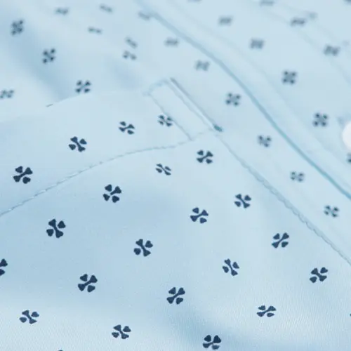 Áo sơ mi nam tay ngắn một túi form rộng cao cấp vải lụa GENALPHA vải lụa co giãn mềm mịn GEN140 Menswear Cổ Tròn xxl trung niên 5