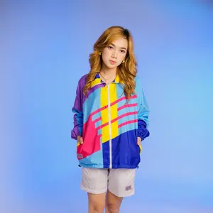 Jaket Vintage 90s DYH - Collison full printing