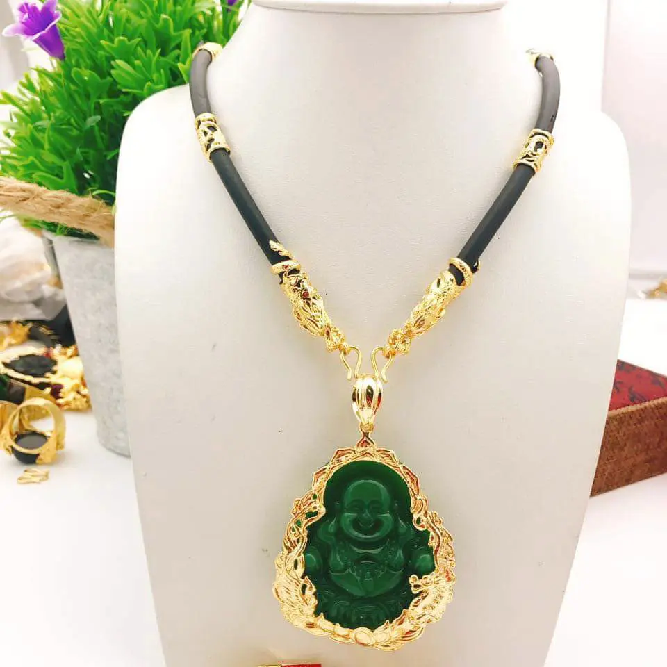 Dây chuyền nam mặt Phật Di Lặc