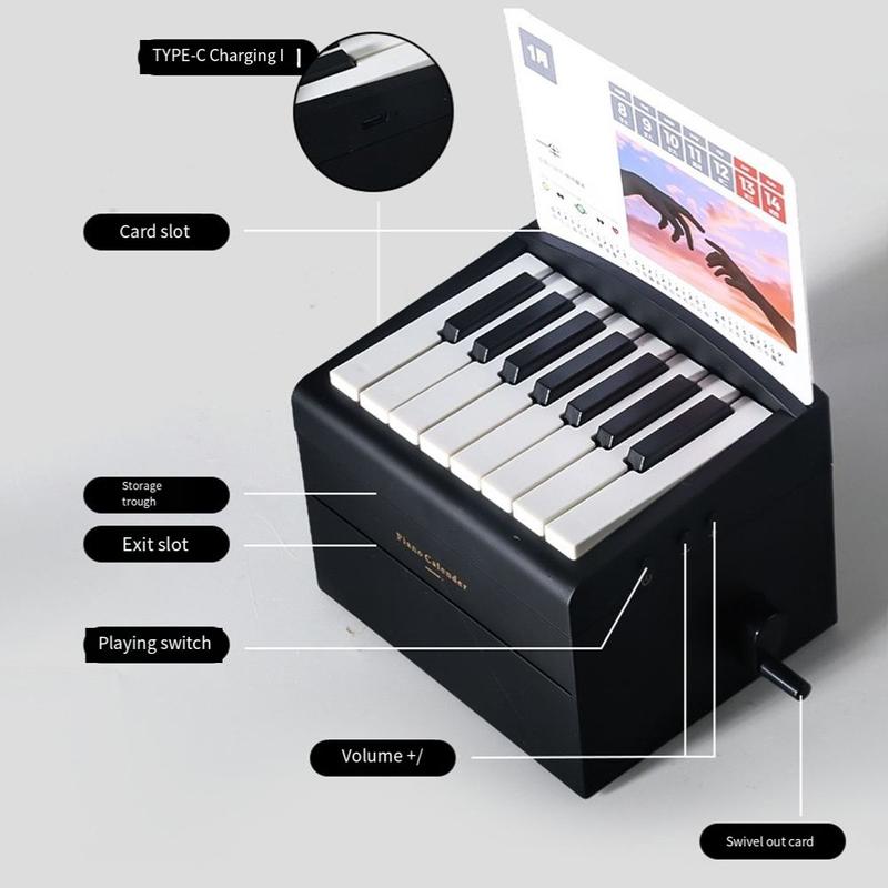 2025 Playable  Desk Calendar - Perfect for Music 0