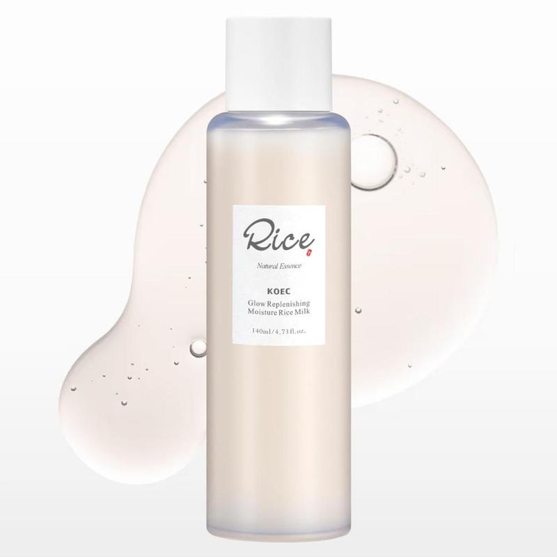 Product Introduction of Rice Extract Skin Care Kit, 3 Counts/set Moisturizing Facial Mask & Essence & Serum, Hydrating Skin Care Kit for Women & Men 2