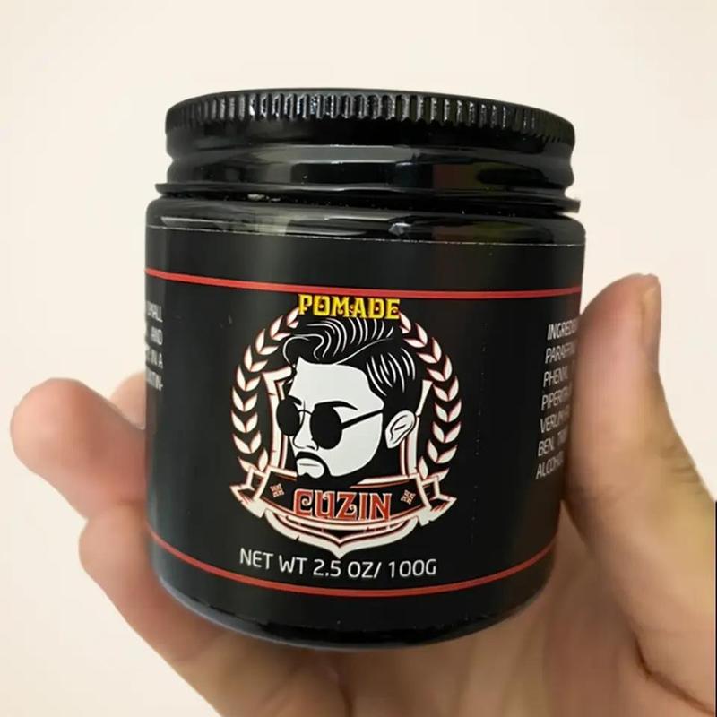  Sáp Vuốt Tóc Barber Shop - Pomade Cuzin Lọ Thuỷ Tinh nam nữ pomade 
